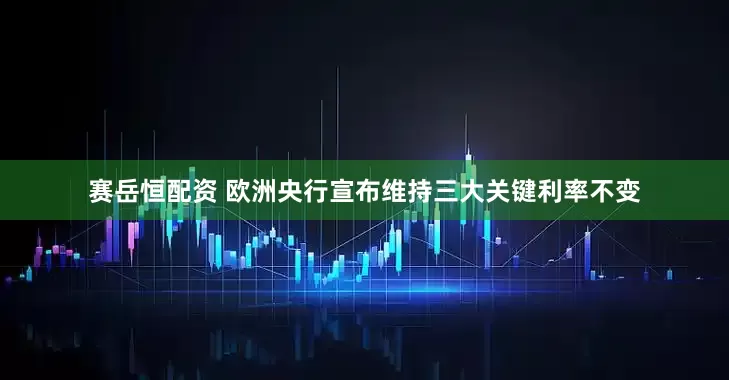 赛岳恒配资 欧洲央行宣布维持三大关键利率不变
