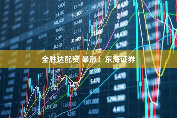 全胜达配资 暴涨！东海证券