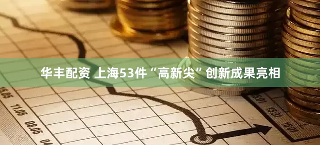 华丰配资 上海53件“高新尖”创新成果亮相